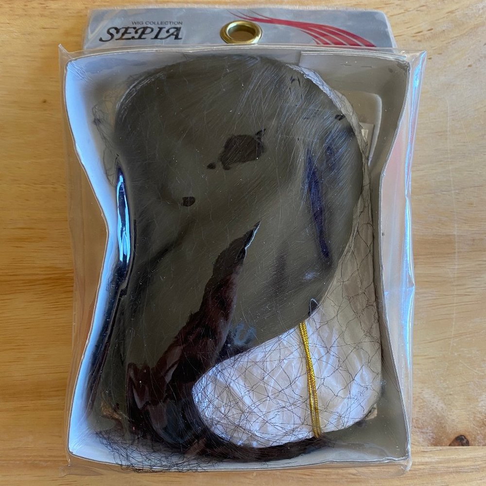 #118 SEPIA CLIP ON BANG